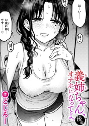 義姉ちゃん、オナホになってよ。後編